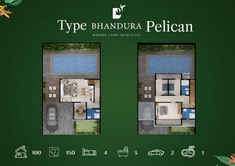 denah tipe pelican